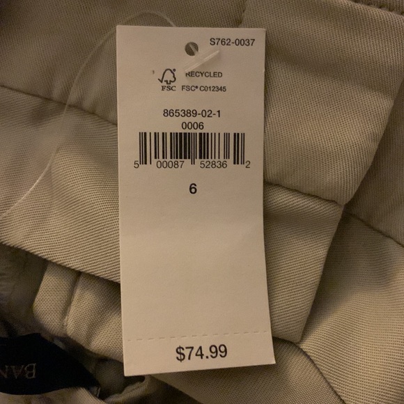 📏📷Banana Republic Tencel Wide-Leg Pant - Picture 2 of 4